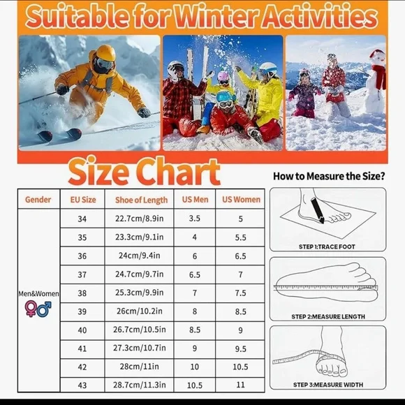 Heated Sneakers for Women - Rechargeable Electric Heated Shoes w/ 3 settings - Picture 3 of 6